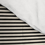 Abstraction_LINE_BLACK_DOT_VISUAL_ART_Minimlism_001A Comforter Gallery Image 4