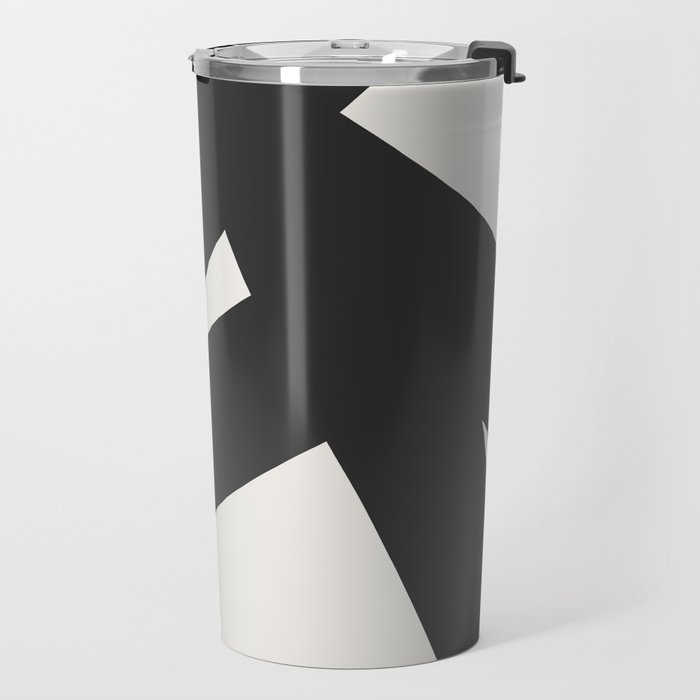 Neutral Abstract 1B Travel Mug Gallery Image 2