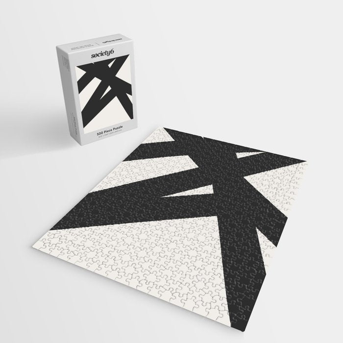 Neutral Abstract 1B Jigsaw Puzzle Gallery Image 2