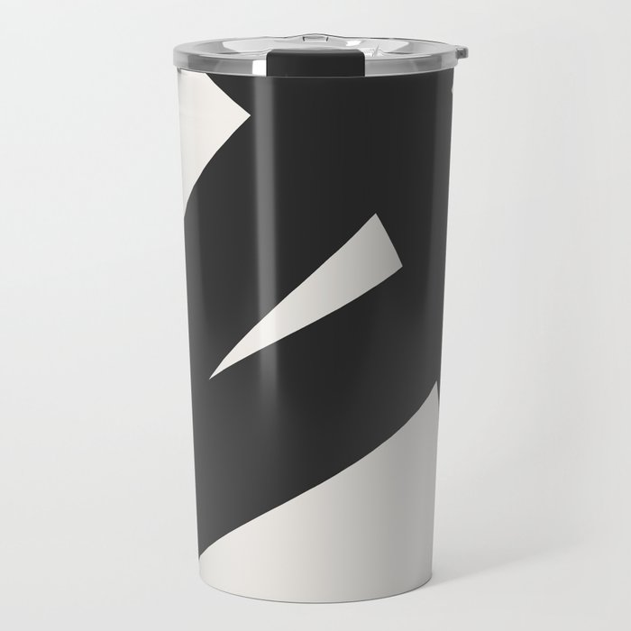 Neutral Abstract 1B Travel Mug Gallery Image 1
