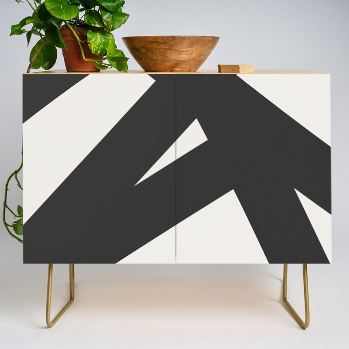 Neutral Abstract 1B Credenza Gallery Image 1