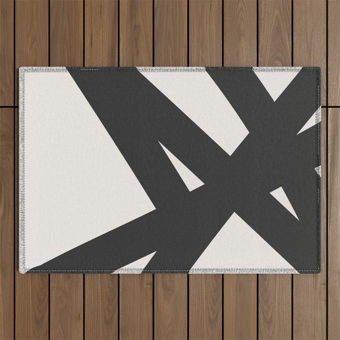 Neutral Abstract 1B Outdoor Rug Gallery Image 1