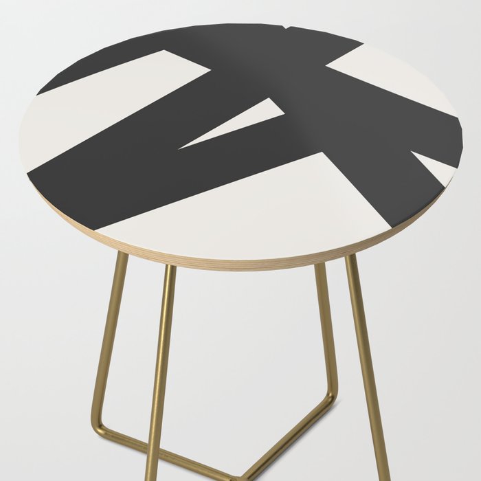 Neutral Abstract 1B Side Table Gallery Image 2