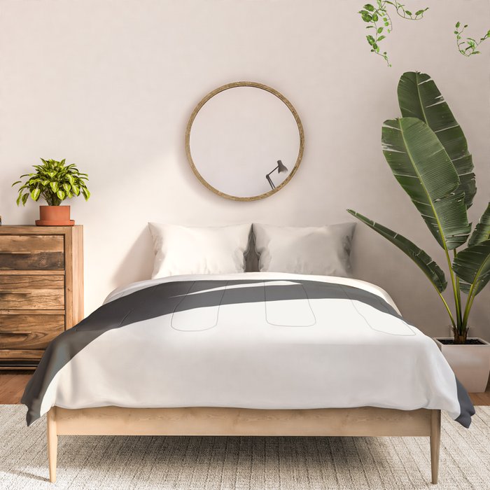 Neutral Abstract 1B Comforter Gallery Image 3
