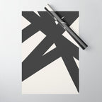 Neutral Abstract 1B Wrapping Paper Gallery Image 1
