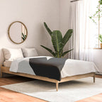 Neutral Abstract 1B Comforter Gallery Image 2
