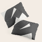 Neutral Abstract 1B Pillow Sham Gallery Image 3