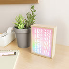 Day Dream on Pink pastel gradient Mini Art Print Gallery Image 2