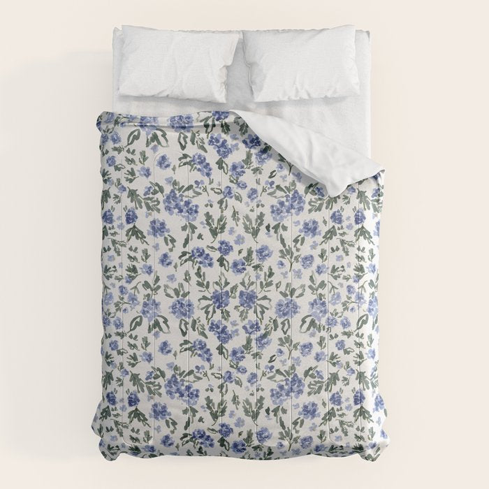 English Countryside Hydrangeas Comforter Gallery Image 6