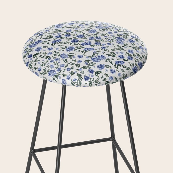 English Countryside Hydrangeas Stool Gallery Image 2