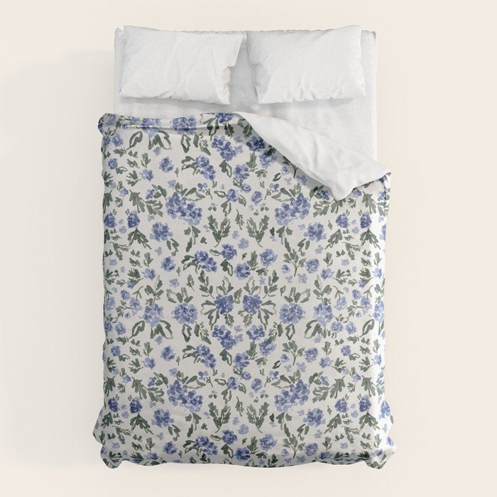 English Countryside Hydrangeas Duvet Cover Gallery Image 6