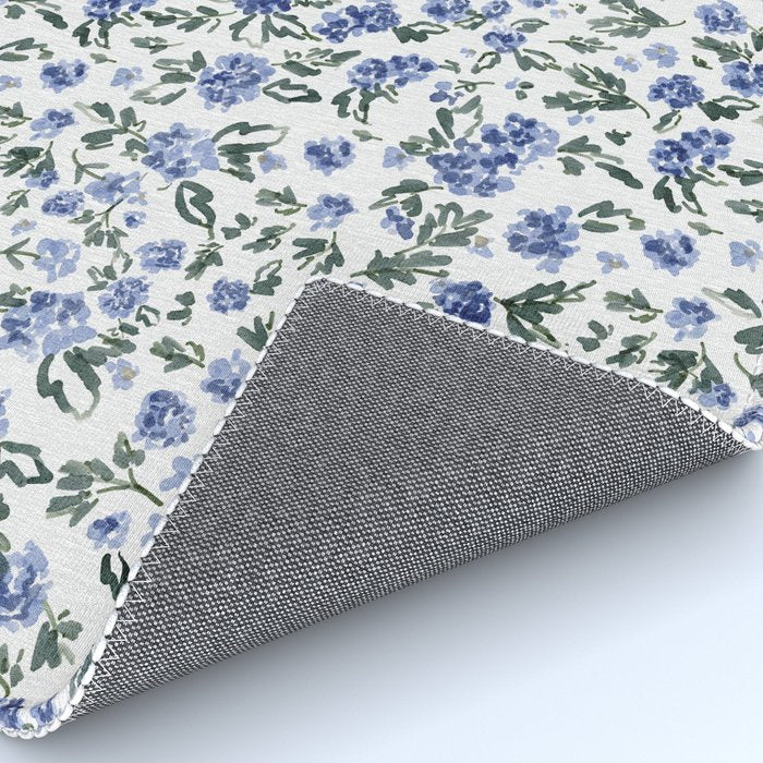 English Countryside Hydrangeas Rug Gallery Image 4