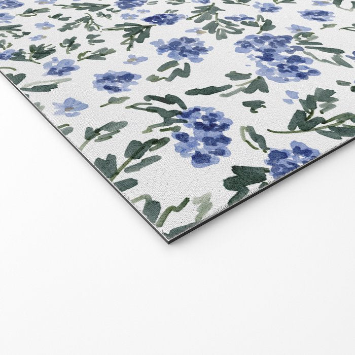 English Countryside Hydrangeas Welcome Mat Gallery Image 2