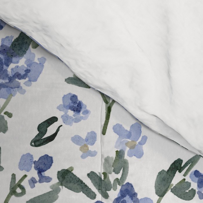 English Countryside Hydrangeas Comforter Gallery Image 4