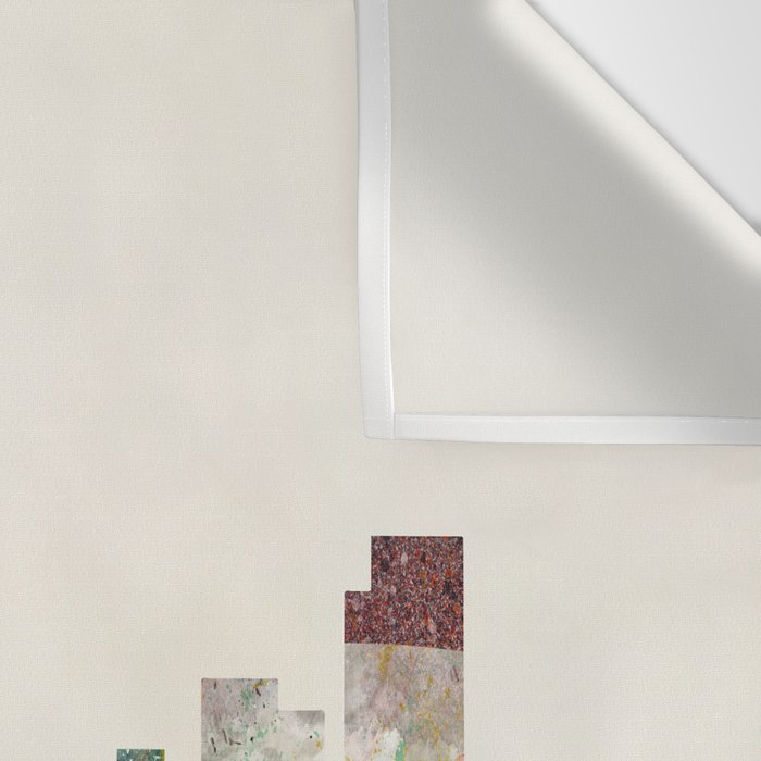 denver colorado skyline Wall Tapestry Gallery Image 3