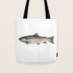 Rainbow Trout Tote Bag Gallery Image 1