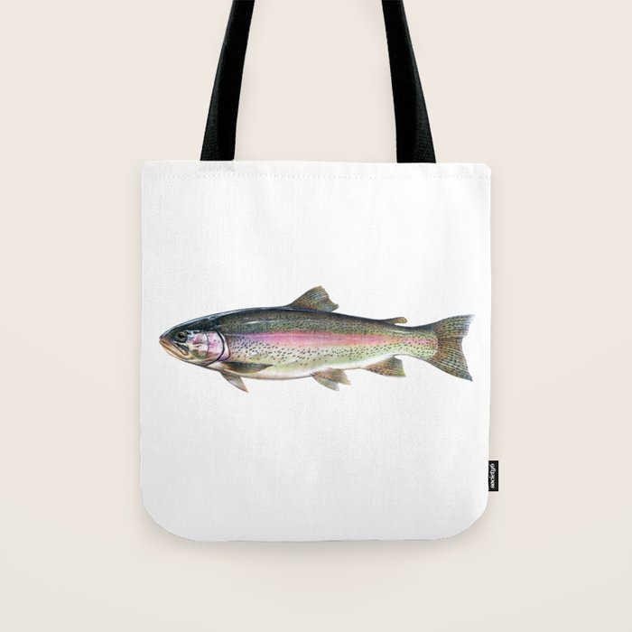 Rainbow Trout Tote Bag Gallery Image 1