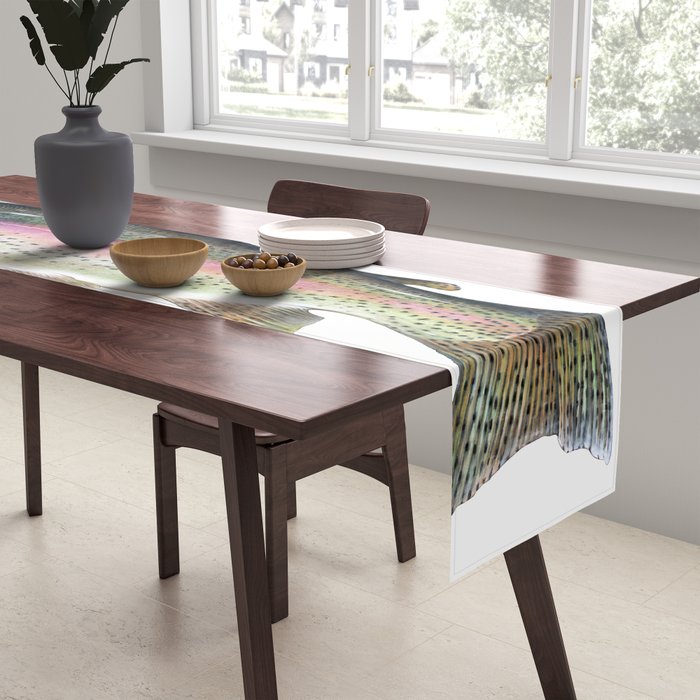 Rainbow Trout Table Runner Gallery Image 2