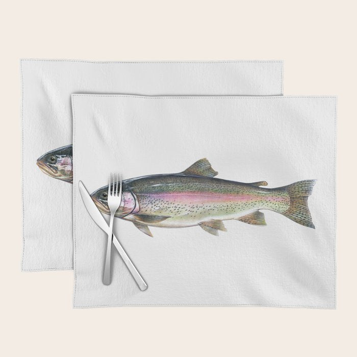 Rainbow Trout Placemat Gallery Image 1