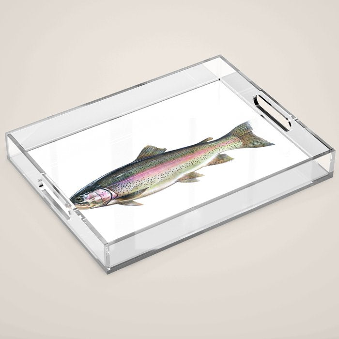 Rainbow Trout Acrylic Tray Gallery Image 1