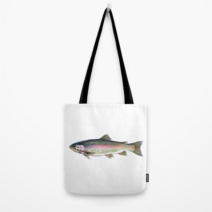 Rainbow Trout Tote Bag Gallery Image 2