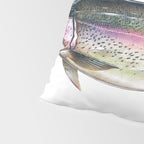 Rainbow Trout Pillow Sham Gallery Image 4