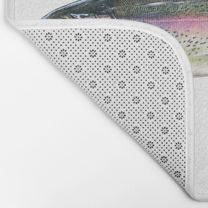 Rainbow Trout Bath Mat Gallery Image 2