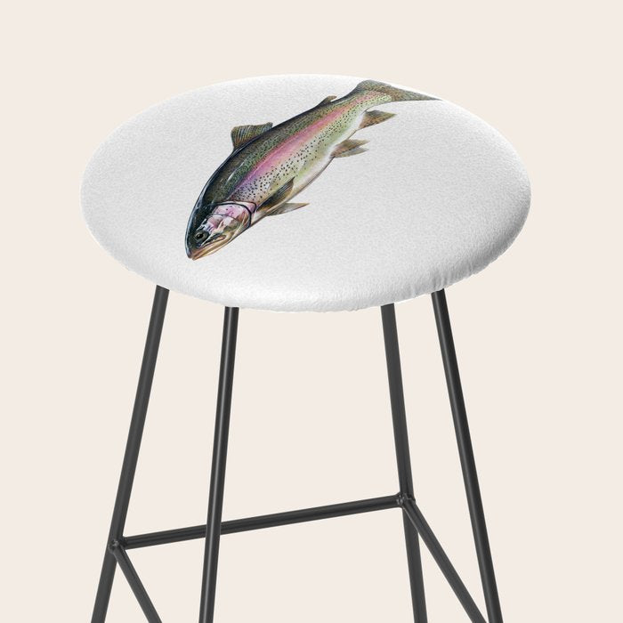 Rainbow Trout Stool Gallery Image 2
