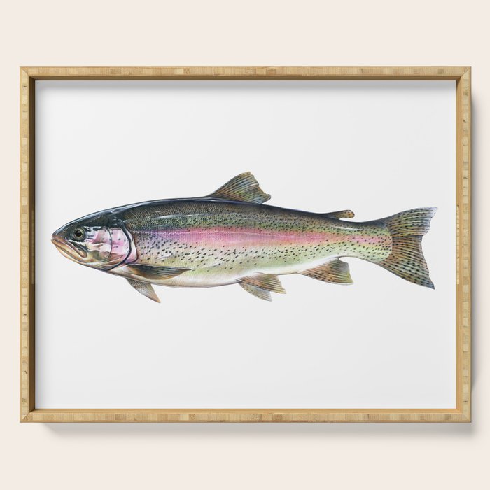 Rainbow Trout Serving Tray Gallery Image 1