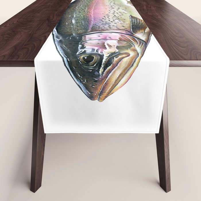 Rainbow Trout Table Runner Gallery Image 1