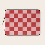 Checkered (Strawberry) Laptop Sleeve Gallery Image 1