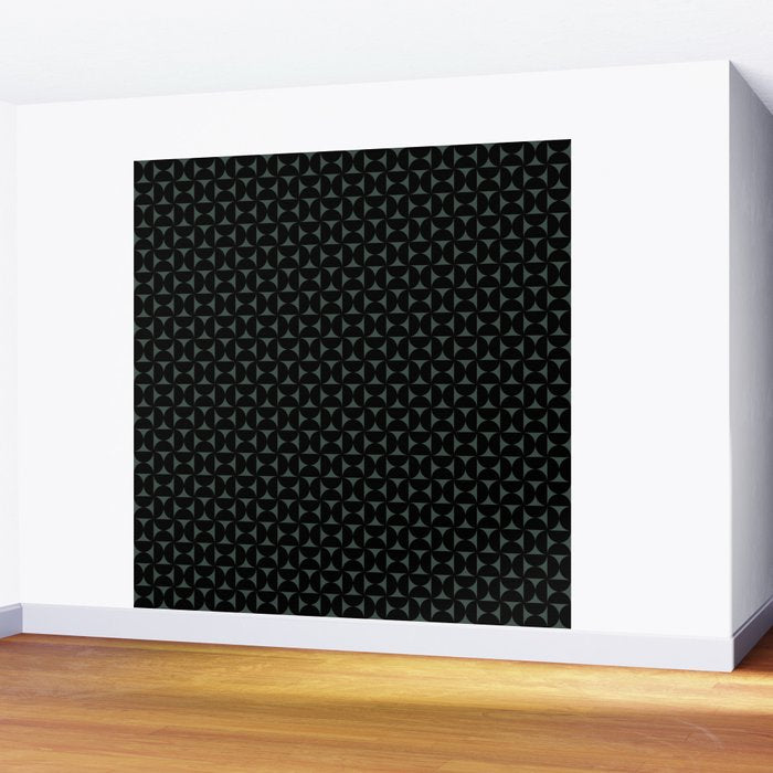 Bauhaus Mid Century Modern Geometric Pattern VI Wall Mural Gallery Image 2