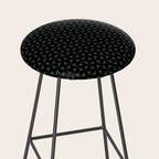 Bauhaus Mid Century Modern Geometric Pattern VI Stool Gallery Image 2