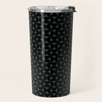 Bauhaus Mid Century Modern Geometric Pattern VI Travel Mug Gallery Image 2