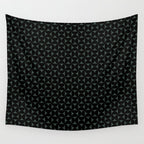 Bauhaus Mid Century Modern Geometric Pattern VI Wall Tapestry Gallery Image 4