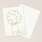 Love Yourself Lion Stationery Card Gallery Image 2