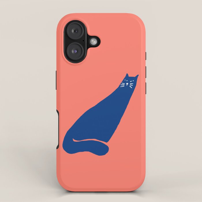 Cat in the wind iPhone Case Gallery Image 1