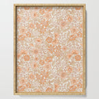 Posey - peach Serving Tray Gallery Image 1