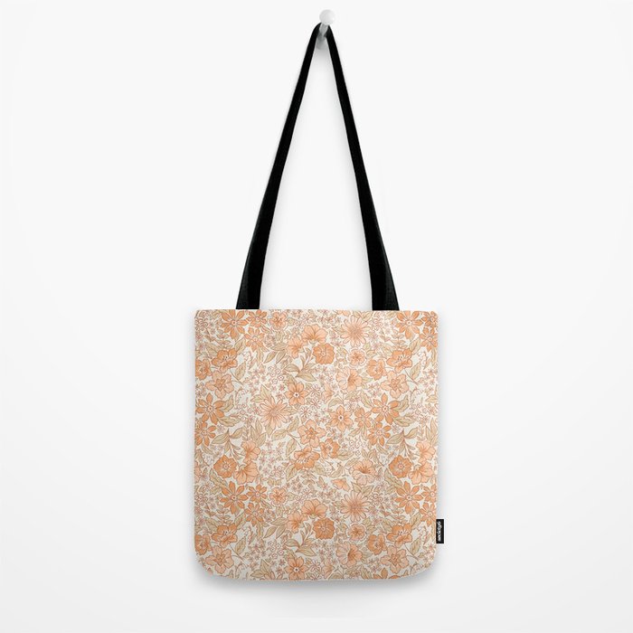 Posey - peach Tote Bag Gallery Image 2