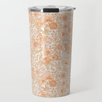 Posey - peach Travel Mug Gallery Image 1