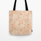 Posey - peach Tote Bag Gallery Image 1