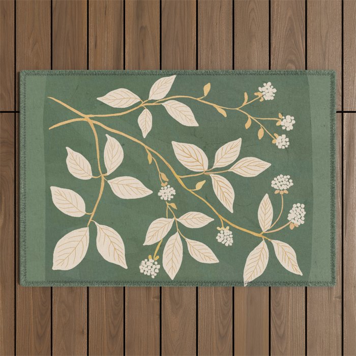 Branches in Bloom Outdoor Rug Gallery Image 1