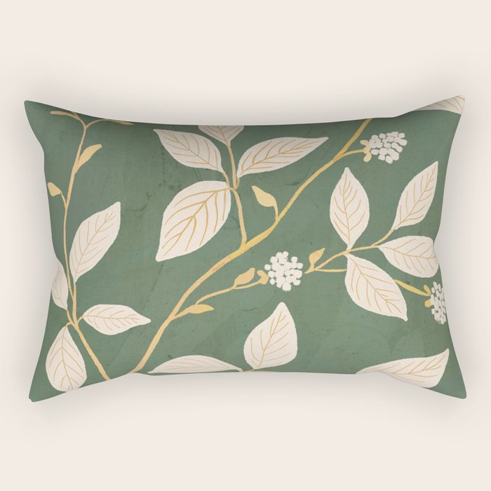 Branches in Bloom Rectangular Pillow Gallery Image 1