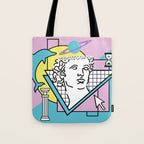 Apollo - Vaporwave - 80s Tote Bag Gallery Image 1