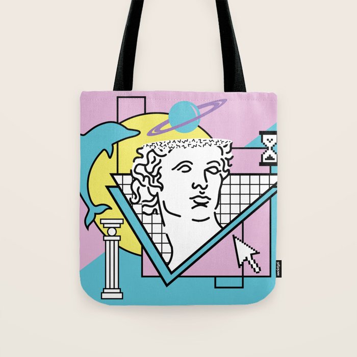 Apollo - Vaporwave - 80s Tote Bag Gallery Image 1