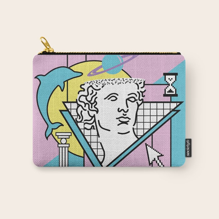 Apollo - Vaporwave - 80s Carry All Pouch Gallery Image 1