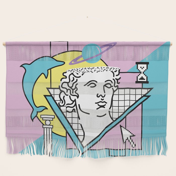 Apollo - Vaporwave - 80s Wall Hanging Gallery Image 1