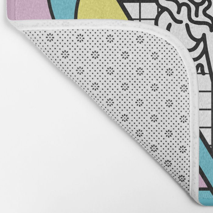 Apollo - Vaporwave - 80s Bath Mat Gallery Image 2