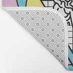 Apollo - Vaporwave - 80s Bath Mat Gallery Image 2