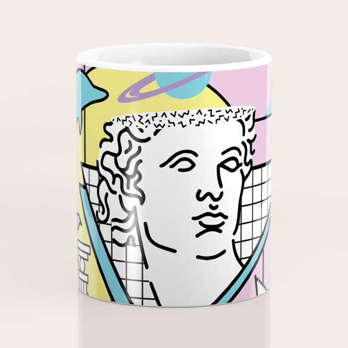 Apollo - Vaporwave - 80s Coffee Mug Gallery Image 4